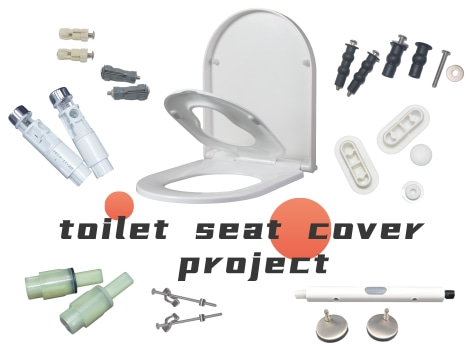 Servicio completo para el proyecto de la cubierta del asiento del inodoro
